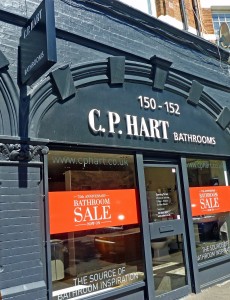 CP Hart Bathrooms, 150-152 Fortis Green Road, London N10 3DU, Image by Homegirl London CP Hart Bathrooms