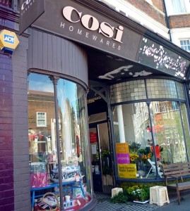 Cosi Homewares, 85 Fortis Road, London N10 3HP, Image by Homegirl London Cosi Homewares, 85 Fortis Road