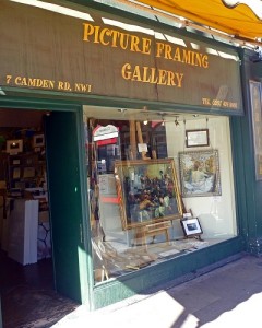 Picture Frame Gallery, 7 Camden Road, London NW1 9LG, Homegirl London