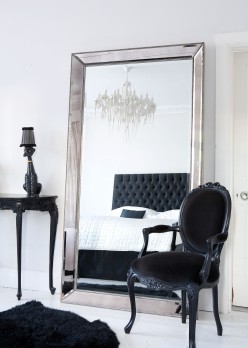 Strictly Studded Floor Mirror, French Bedroom Company