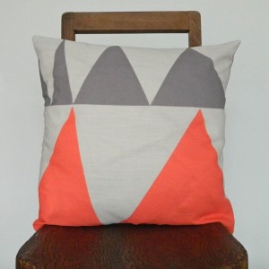 Triangles Cushion 45 Front