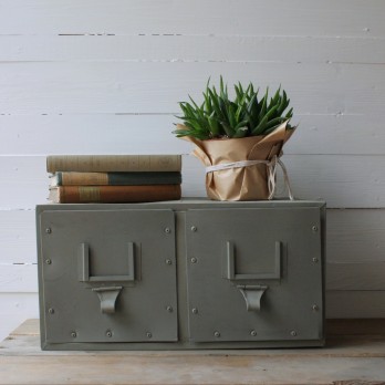 Zinc drawers Ebury