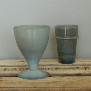 smoky wine glass