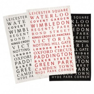 Victoria Eggs tea towels