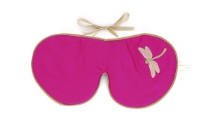 Fuchsia Pink Dragonfly Eye Mask by Dovetail Living Fuchsia Pink Dragonfly Eye Mask by Dovetail Living