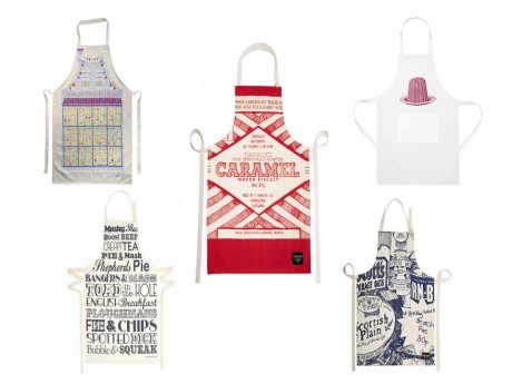 5 food inspired aprons, Homegirl London