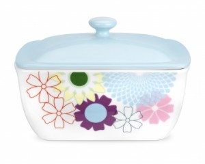 Crazy Daisy Butter Dish,  Portmeirion