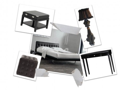 Luxe Black Bedroom, Homegirl London