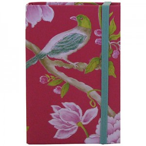Sanderson Concertina Red Notebook, John Lewis
