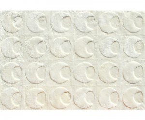 Shearling Solar Sheepskin Rug in White, John Lewis
