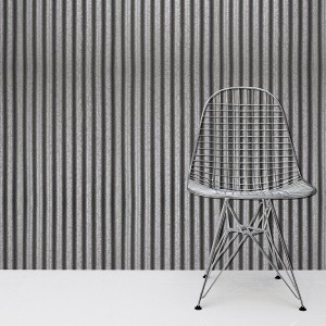 Corrugated Tin Panel wallpaper, Digetex Home Corrugated Tin Panel wallpaper, Digetex Home