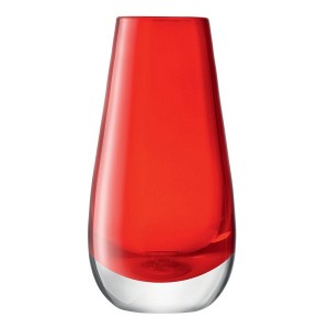 Red LSA Flower Colour Bud Vase, Occa Home