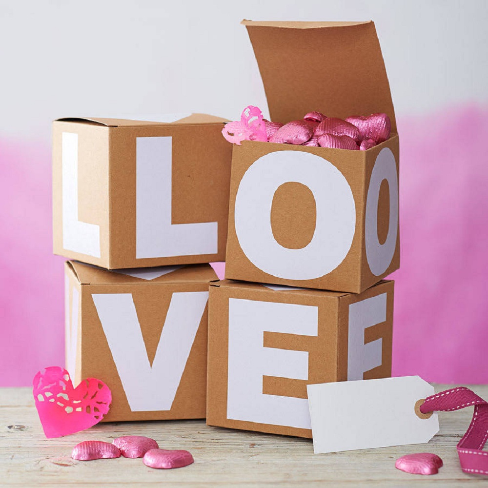 Finds valentine gift boxes Homegirl London