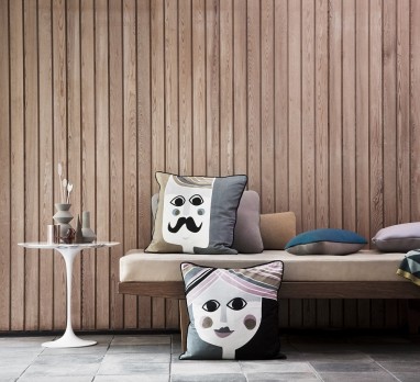 Ferm LIVING Mr and Mrs Cushions, Cloudberry Living