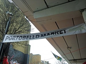 Portobello Market Banner, Homegirl London