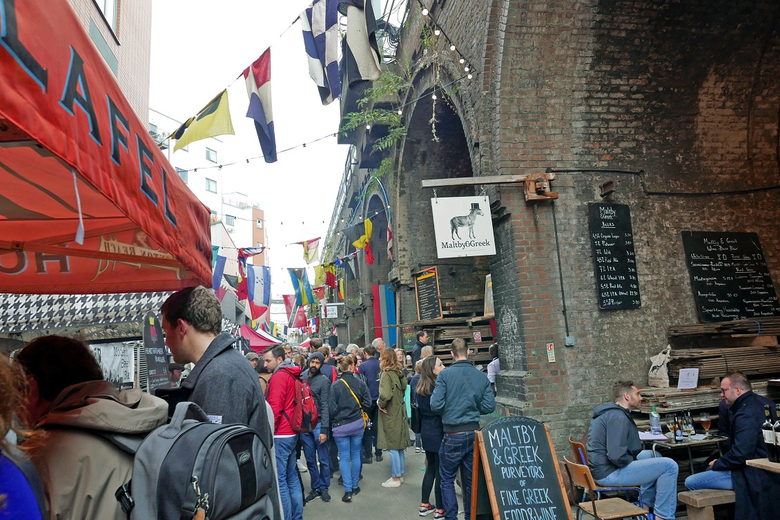 Maltby Street Market Ropewalk Bermondsey Homegirl London