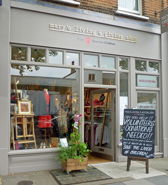 Mary’s Living and Giving, Chiswick High Road, Homegirl London