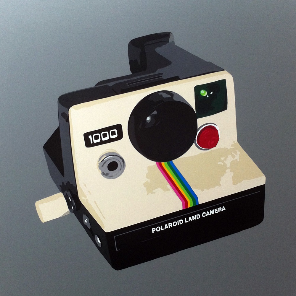 Finds: polaroid camera painting | Homegirl London