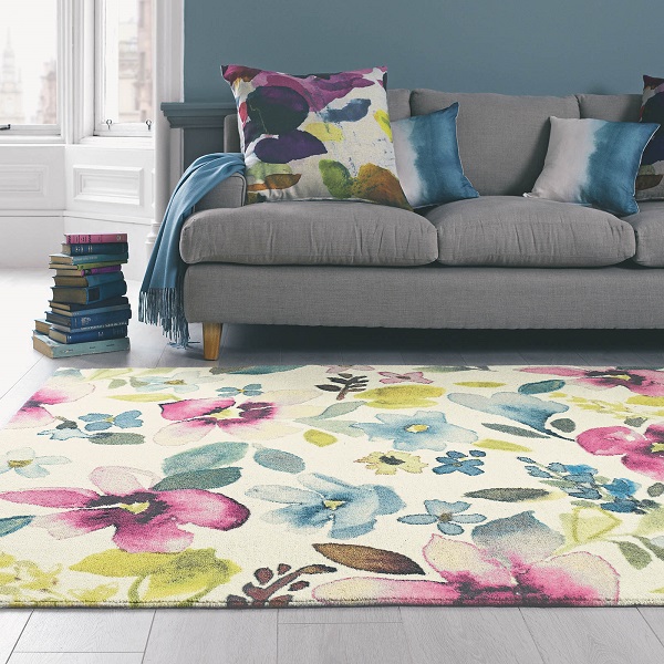 Fabulous Floral Rugs Bring Summer Inside | Homegirl London