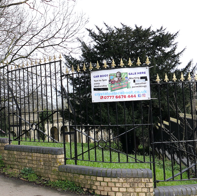 crystal palace car boot sale